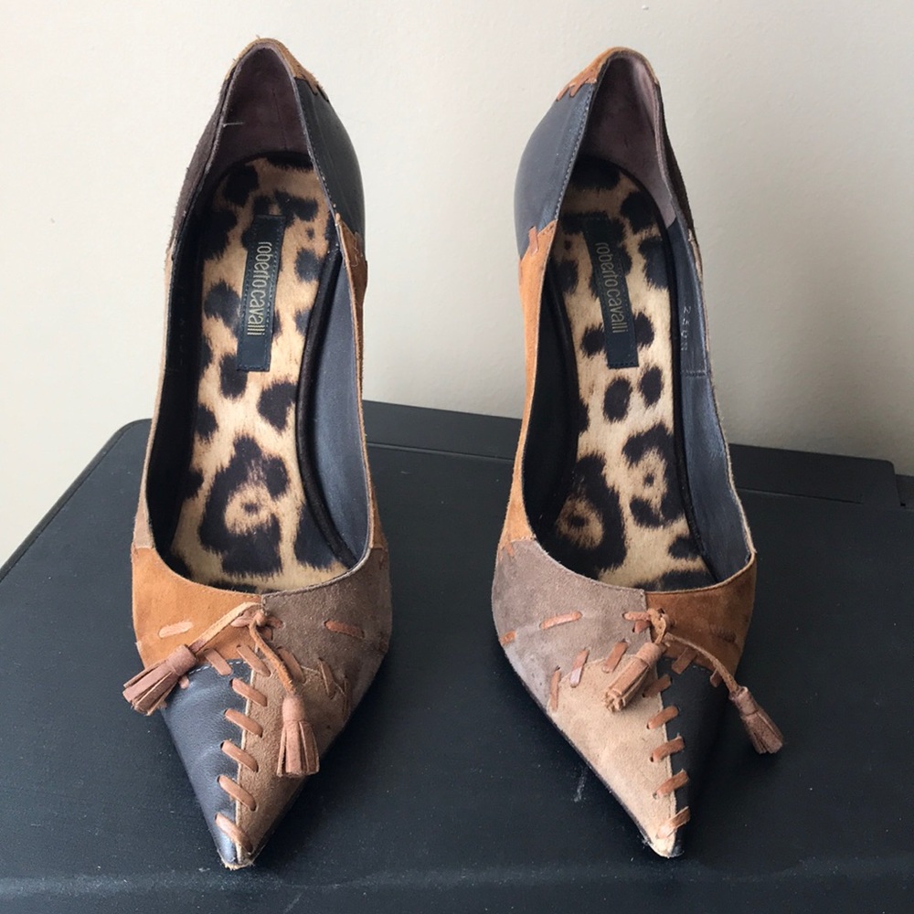 Roberto Cavalli designer shoes size 37.5